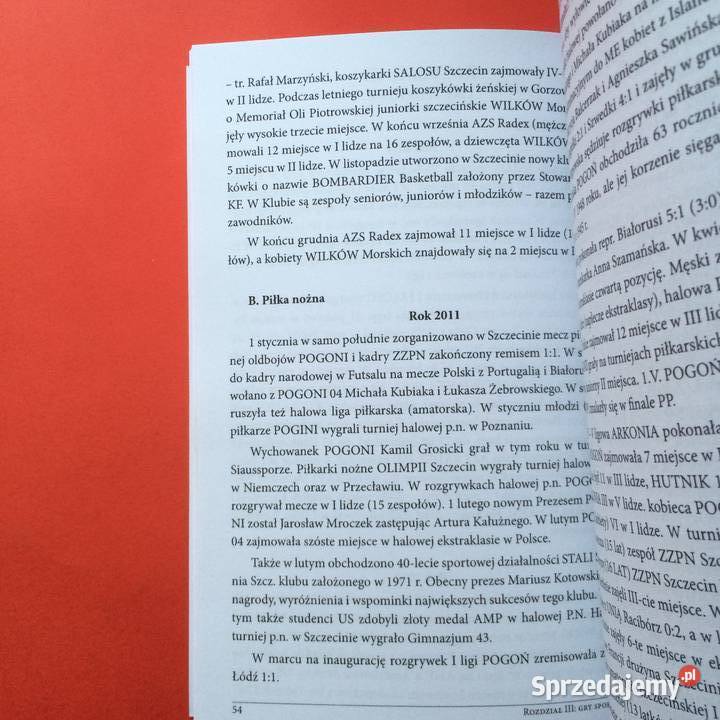 2111 Sport Szczeciński W Latach 2011 2012 Szczecin