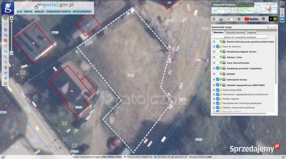 Działka 807m2 Orle inwestycyjna Sprzedaż