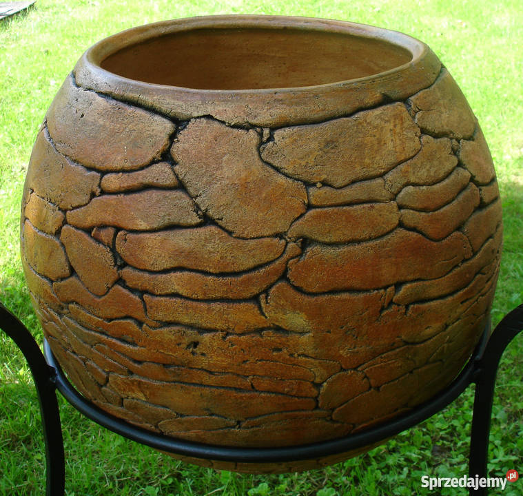 Ceramiczna donica kula śr 40 mrozoodporna Jelenia Góra