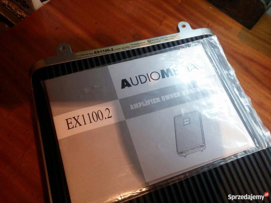 Wzmacniacz samochodowy 640w RMS Audiomedia 11002 sprzedam