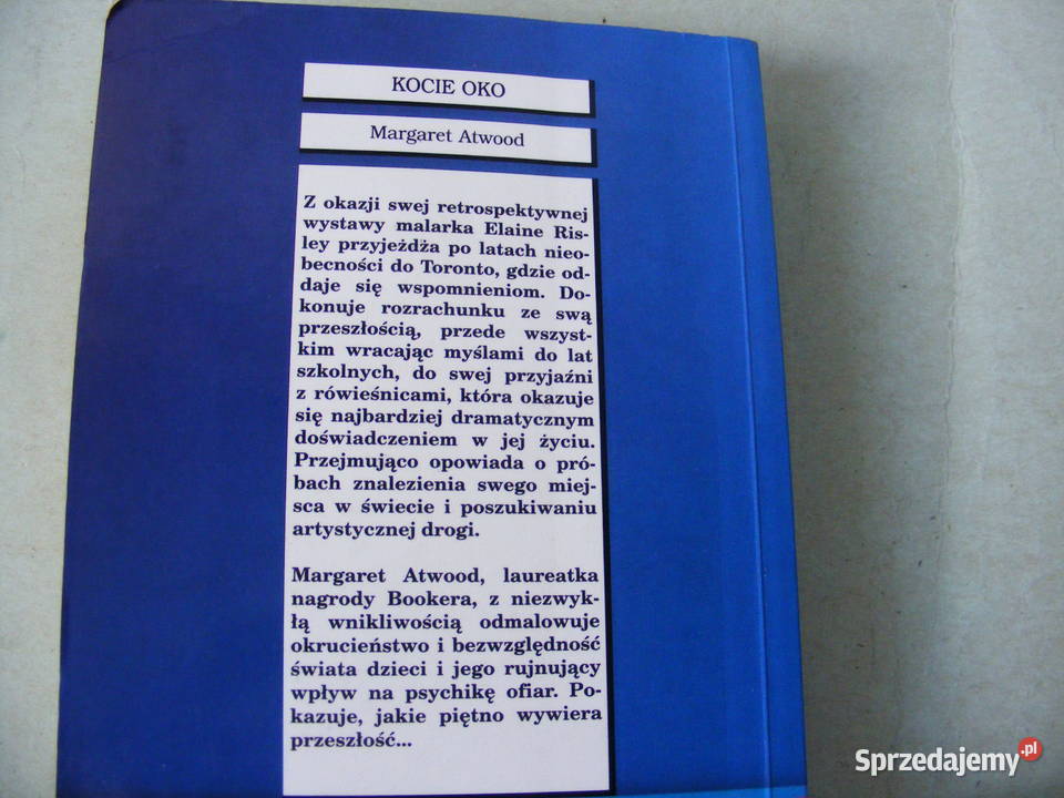 Kocie oko Atwood Doktor Bluthgeld Philip K Dick miękka Oborniki Śląskie