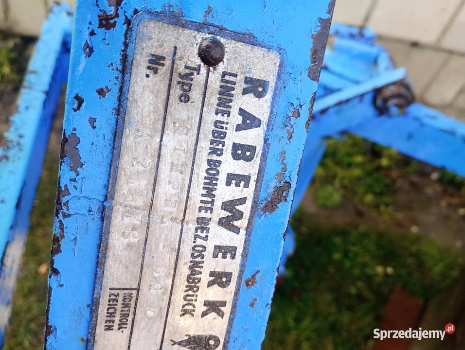 Pługi RABEWERK nieuszkodzony Janów Lubelski