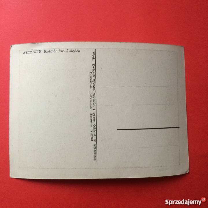 1051 Widokówka Szczecin sprzedam
