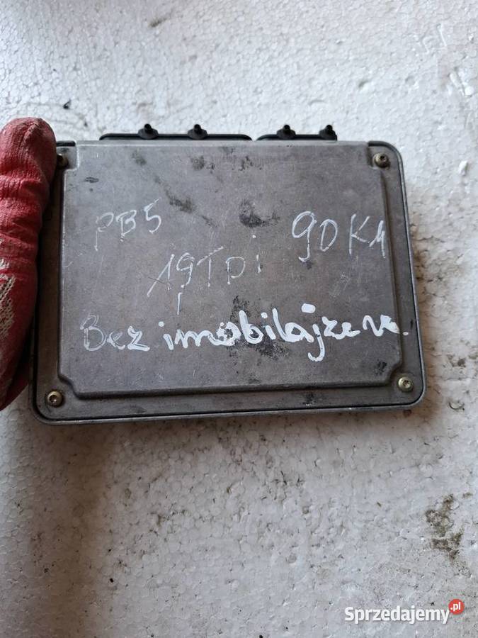 Komputer Sterownik Silnika Vw Passat B5 19TDI 90 Pozostałe Wisznice