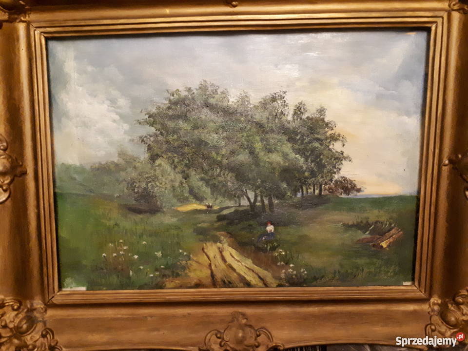 Obrazy olejne na płótnie Malarstwo mazowieckie Wola Gołkowska