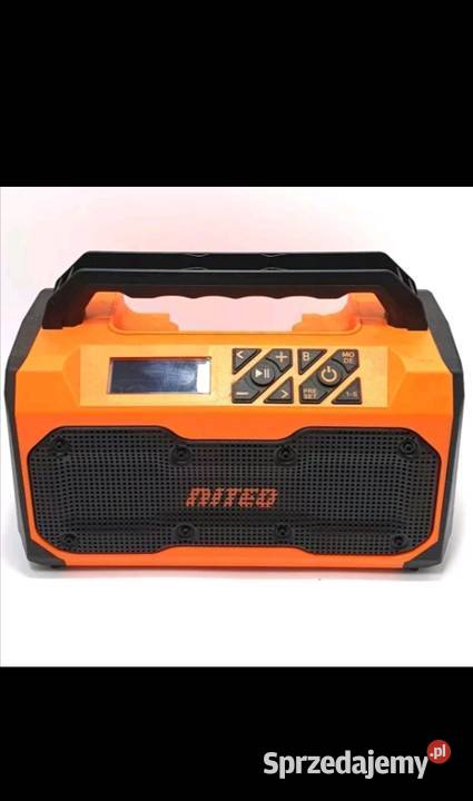 Radio akumulatorowe Niteo 20V BtFm Nowe Elektronika Wieliczka