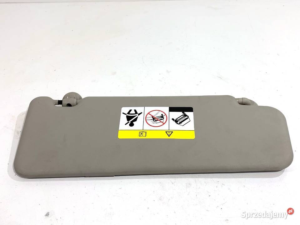 OSŁONA PRZECIWSŁONECZNA LEWY DACIA DUSTER Wyposażenie wnętrza