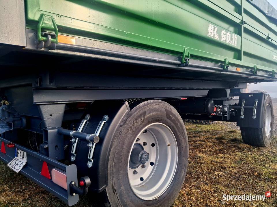 Przyczepa wywrot trzy strony HL6011 Piotrkówek sprzedam