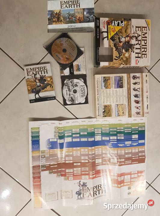 Empire Earth wydanie pudełkowe edycja świętokrzyskie Kielce