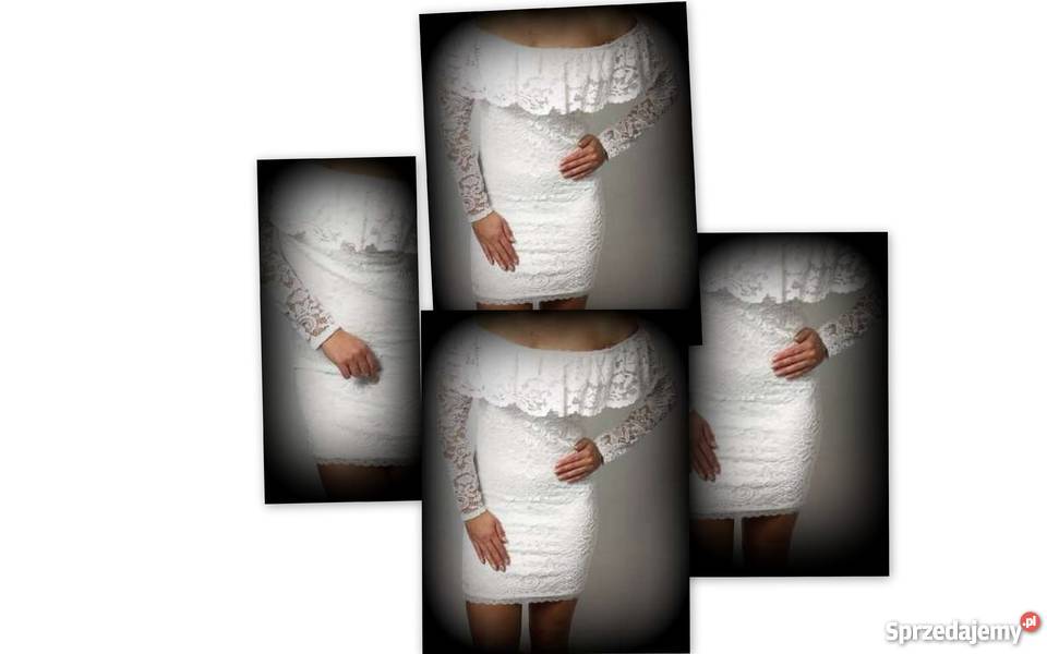 Sukienka Koronkowa Hiszpanka SML Zielonki