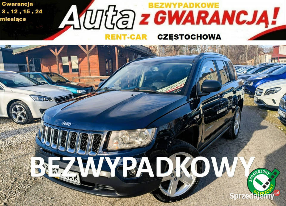 Jeep Compass 22D136OPŁACONYBezwypadkowy4x4Navi bluetooth