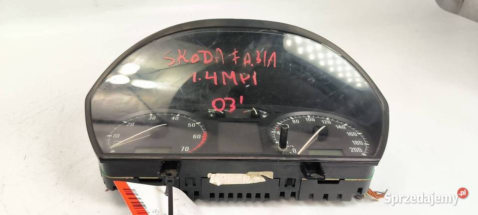 LICZNIK ZEGAR SKODA FABIA 6Y1919860C Lipno sprzedam