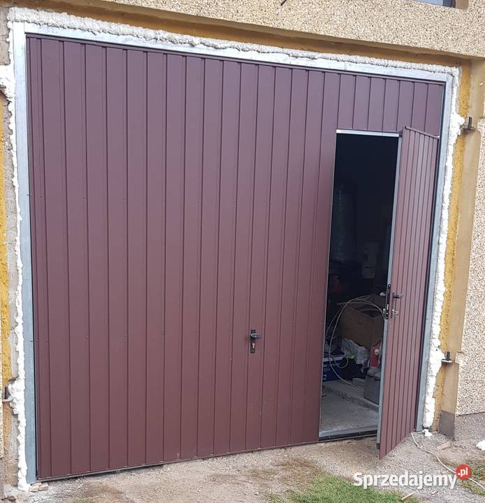 Brama garażowa uchylna dwuskrzydłowa Tarnów sprzedam