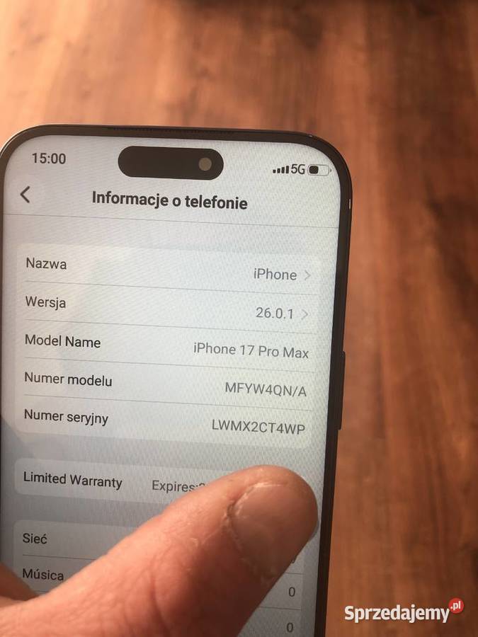 iPhone 17 pro 2TB Kamienna Góra