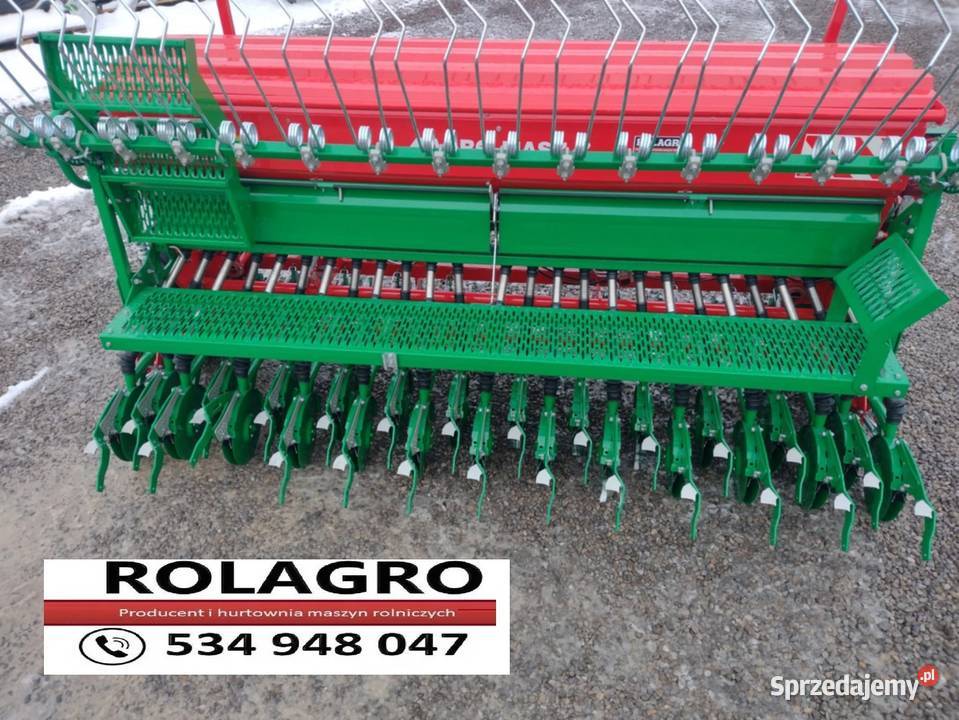 AGROMASZ Siewnik zbożowy stopkowy 25 30 Białystok