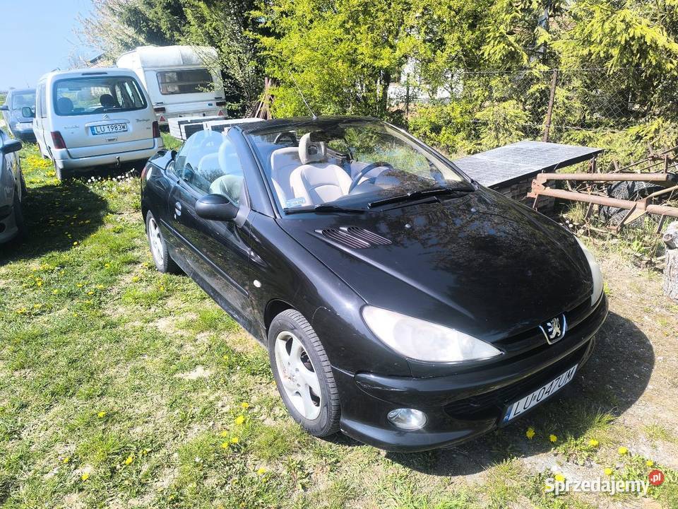Peugeot 206 CC cabrio 16 możliwa zamiana