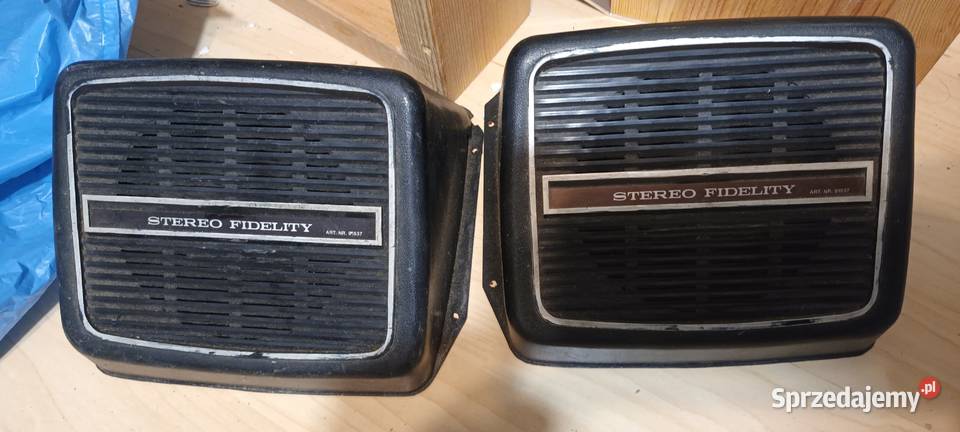 Głośniki samochodowe Stereo fidelity oldtaimer Głośniki Kadzidło