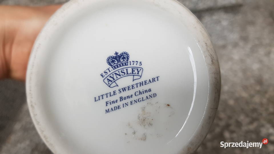 Aynsley porcelanowy wazon Myszków
