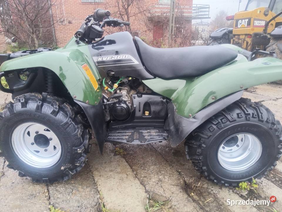 kawasaki kvf 400 4x4 nowe opony transport Motocykle, skutery, quady Lublin