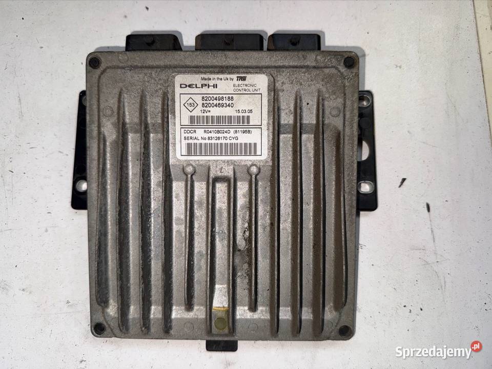 Komputer moduł DDCR R0410B024D 15dci Renault Ostrów Wielkopolski