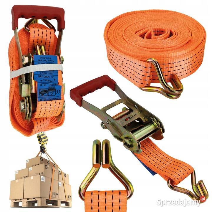 Pas Transportowy Z Napinaczem Mocujący 10M 5T sprzedam