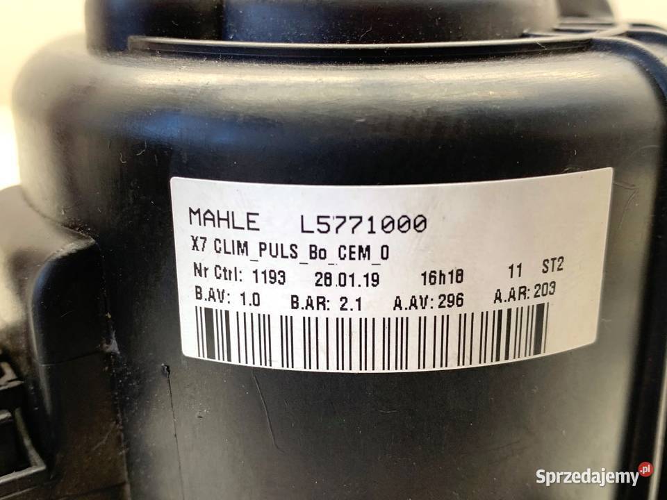 DMUCHAWA NAWIEWU CITROEN C5 III 8EW351041