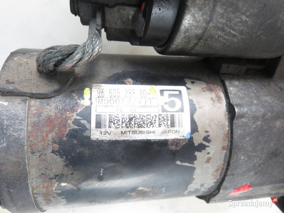 ROZRUSZNIK CITROEN C4 16 HDi 9663528880