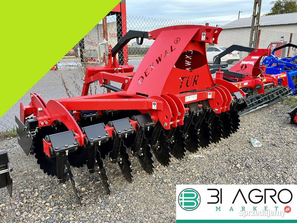 Agregat talerzowy Brona TUR 30 DEXWAL agrolift Agregaty kujawsko-pomorskie Golub-Dobrzyń