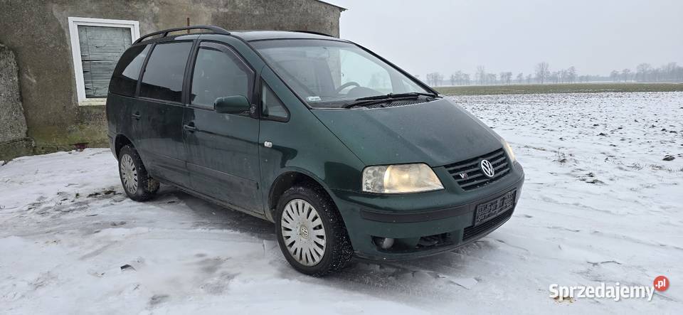 Volkswagen sharan 28 vr6 4x4 całość części manualna Trzemeszno
