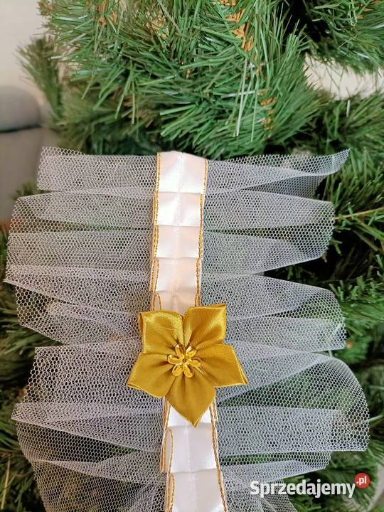 Girlanda na choinkę łańcuch choinkowy organza 1m Boże Narodzenie Cieszyn sprzedam