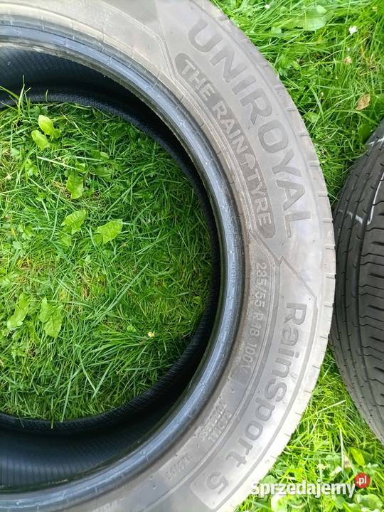 dwie pary opon letnich 1 para uniroyal 1 para Samochodowe Konopiska sprzedam