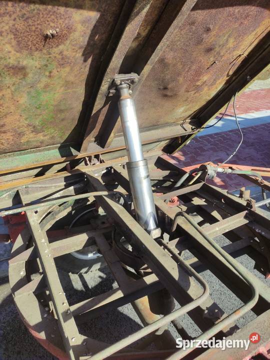 Przyczepa wywrotka zarejestrowana 35 tony nieuszkodzony Gęsice