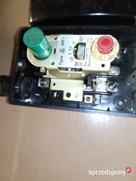 Stary przełącznik ebonitowy wyłącznik podkarpackie