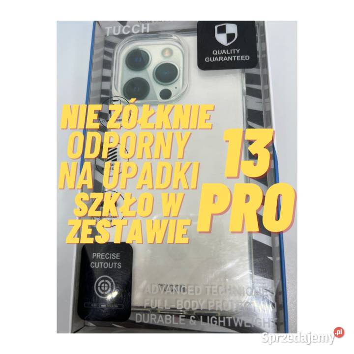 Etui Shieldon TUCCH Glass iPhone 13 Pro nie Warszawa sprzedam