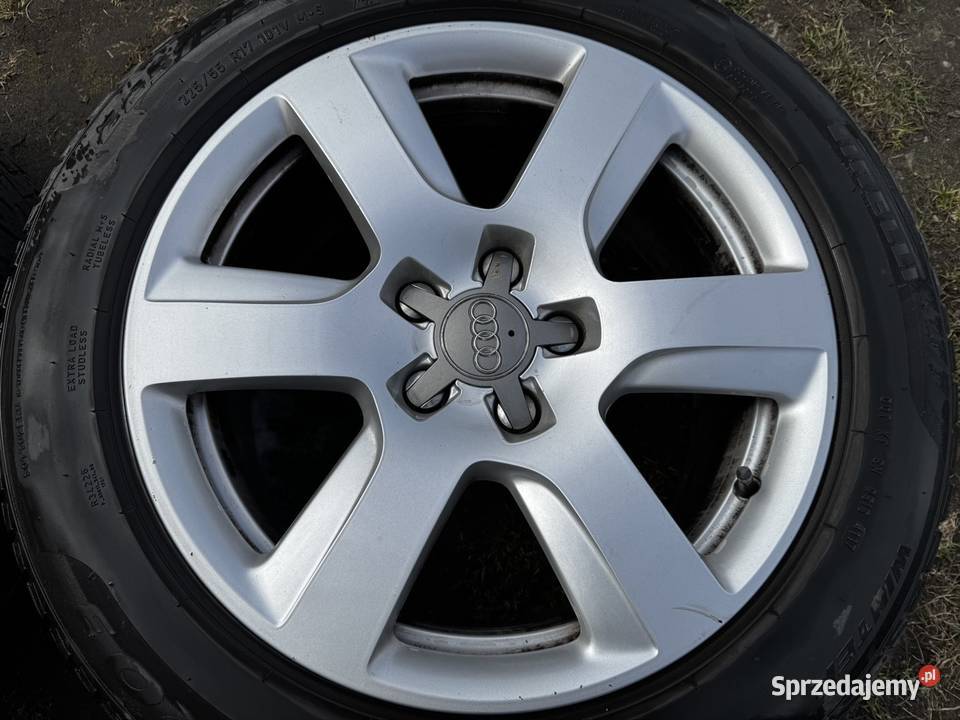 Koła felgi Audi 5x112 17 opony Pirelli Grodzisk Mazowiecki