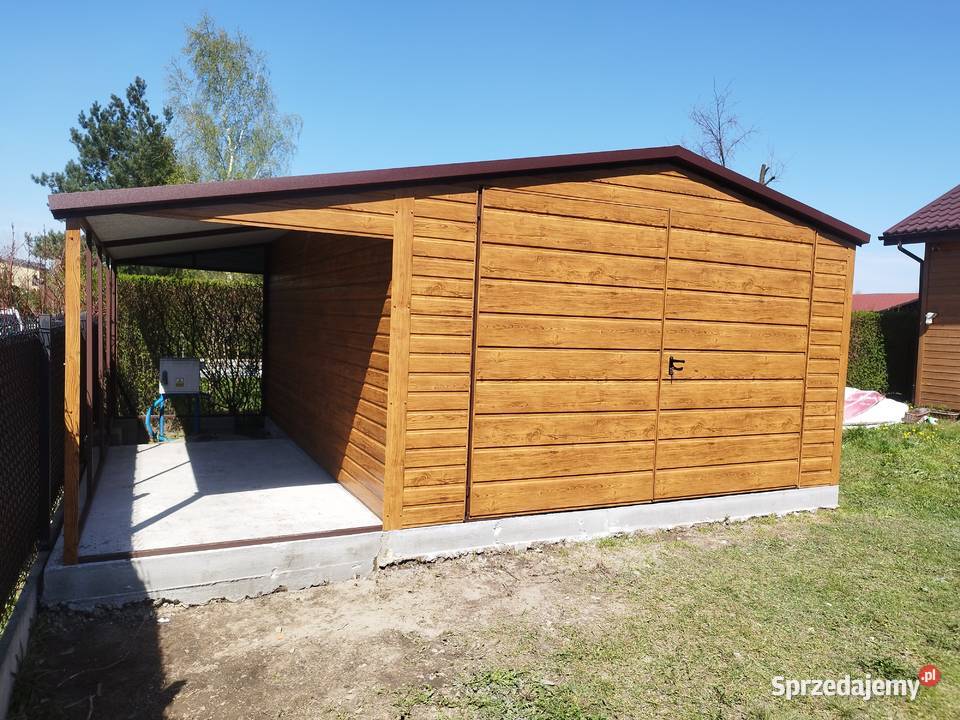 GarażeGaraż blaszany4x6 Hale Wiaty Domki Sprzedaż Machnów Nowy