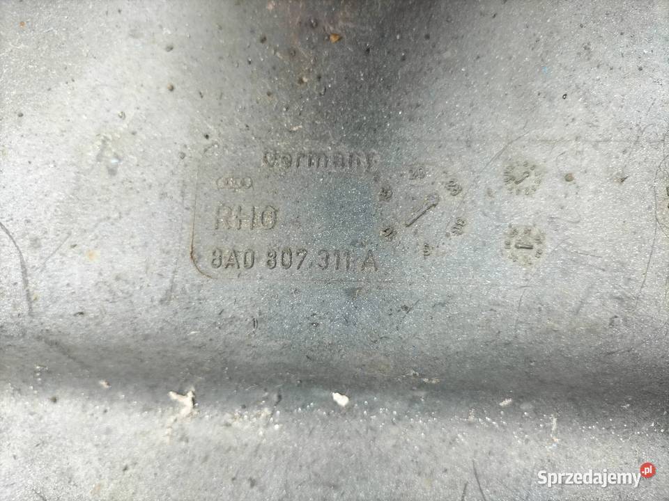AUDI 80 B4 80 B4 ZDERZAK TYŁ TYLNY TYLNI lubelskie Kamień-Kolonia