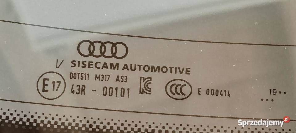 AUDI Q3 KLAPA BAGAŻNIKA LZ7S 2020 SPORTBACK