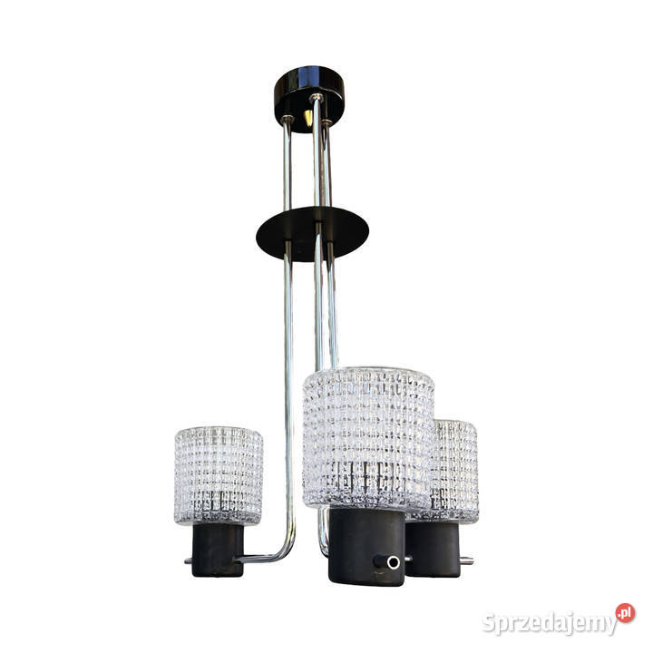 Lampa wisząca Elektroinstala Jlov Czechosłowacja Antyki, Sztuka, Kolekcje Warszawa