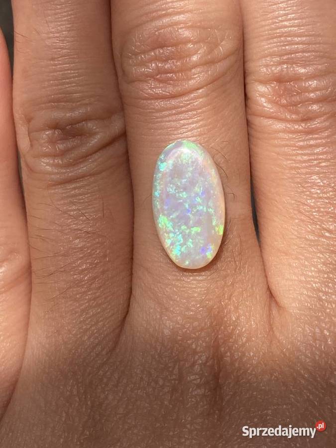 Duży opal australijski biały mazowieckie Warszawa sprzedam