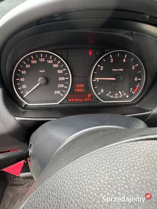 BMW Seria 1 E87 118i 20 Benzyna Automat 2007 r klimatyzacja wielkopolskie