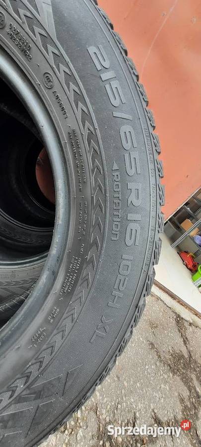 Opony 4 wielosezon Nokian 21565 16R 102H 1619 65 Częstochowa sprzedam