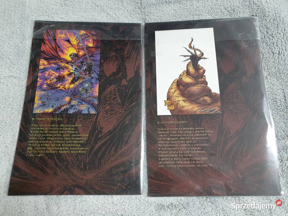 Spawn zestaw 5 komiksów TMSemic Mandragora pomorskie Gdynia