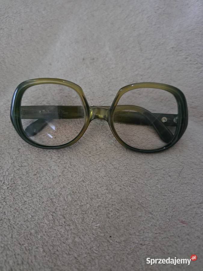 Vintage Okulary Christian Dior Model 879 Lata opolskie Prudnik