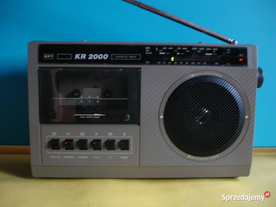Radiomagnetofon RFT KR2000 Pozostałe