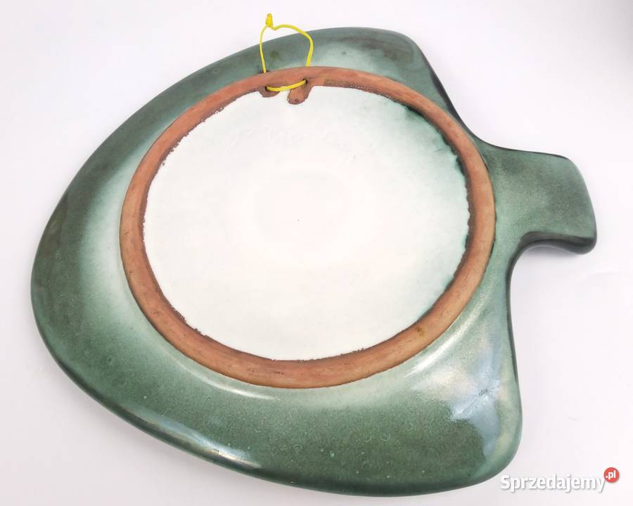 Patera ceramiczna ryba dekoracja fat lava Janaky