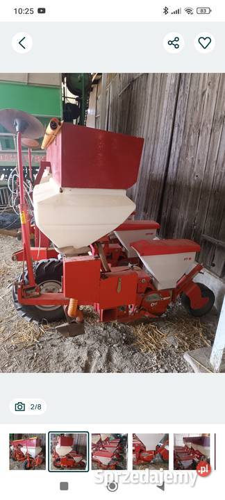 Siewnik do kukurydzy kverneland Optima 4 rzędowy Wybcz