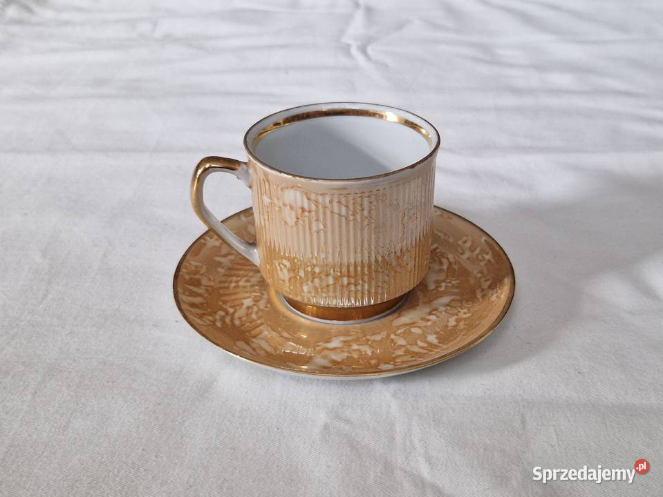 Duo do kawy filiżankaspodek Chodzież Roman Warszawa