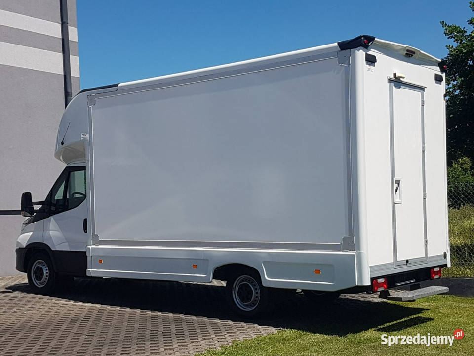 Iveco Daily KONTENER NISKOPODŁOGOWY 443x223x242 immobilizer Poręba sprzedam