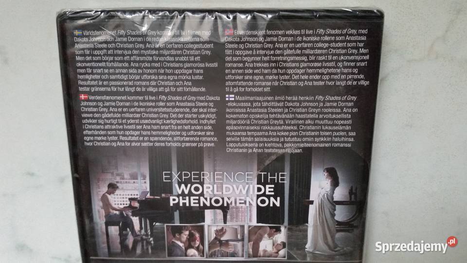 Film FIFTY SHADES OF GREY 2015 Universal DVD Puławy